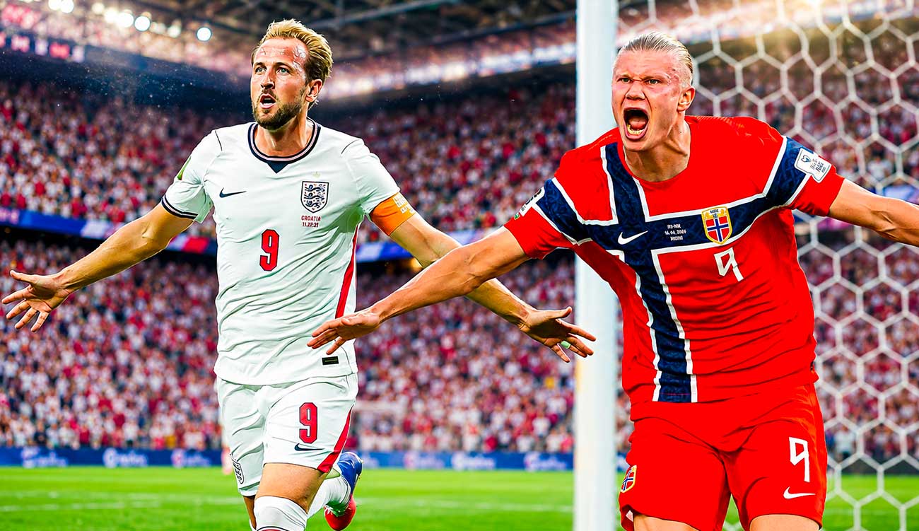 Quart de finale – Ce soir à 22h00 – Norvège-Angleterre : duel Haaland-Kane des canonniers