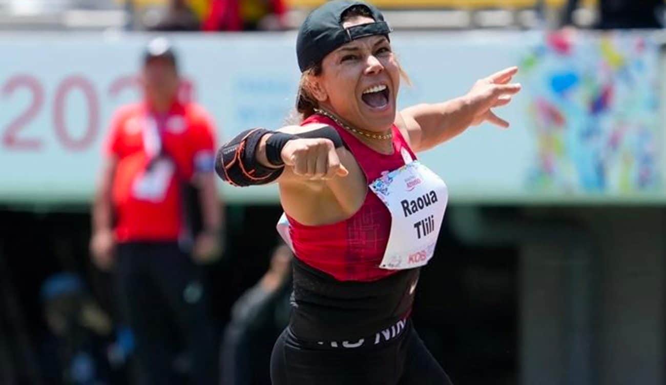 Raoua Tlili remporte le championnat du lancer du poids à Olomouc