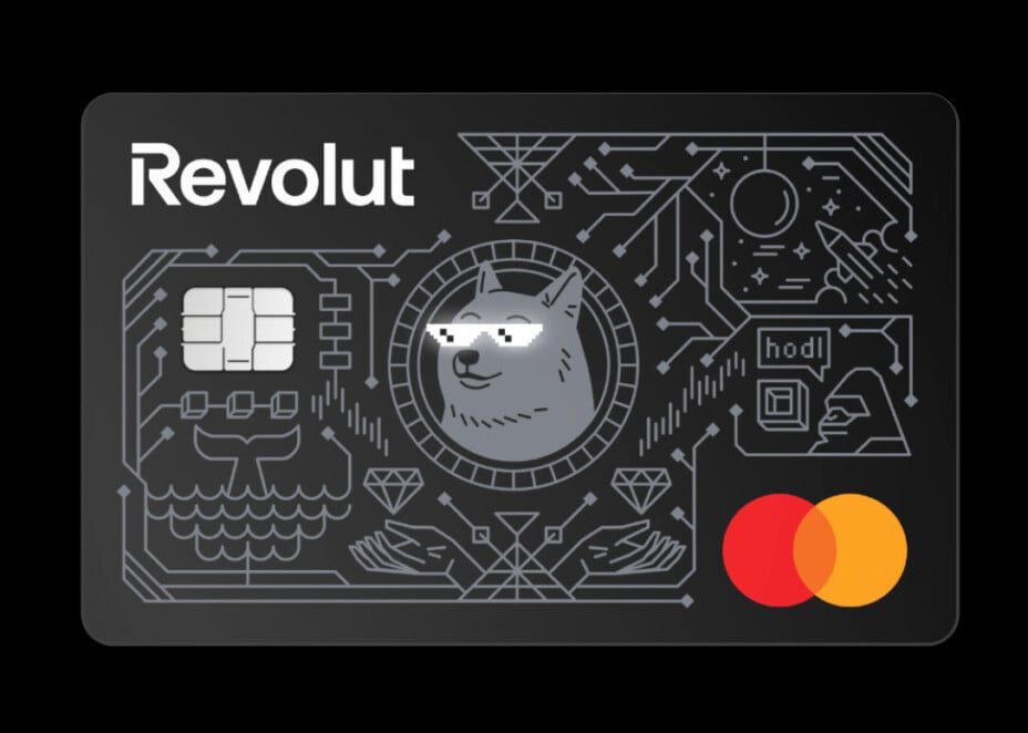 Revolut lance une carte bancaire à LED pour paiements sans contact.