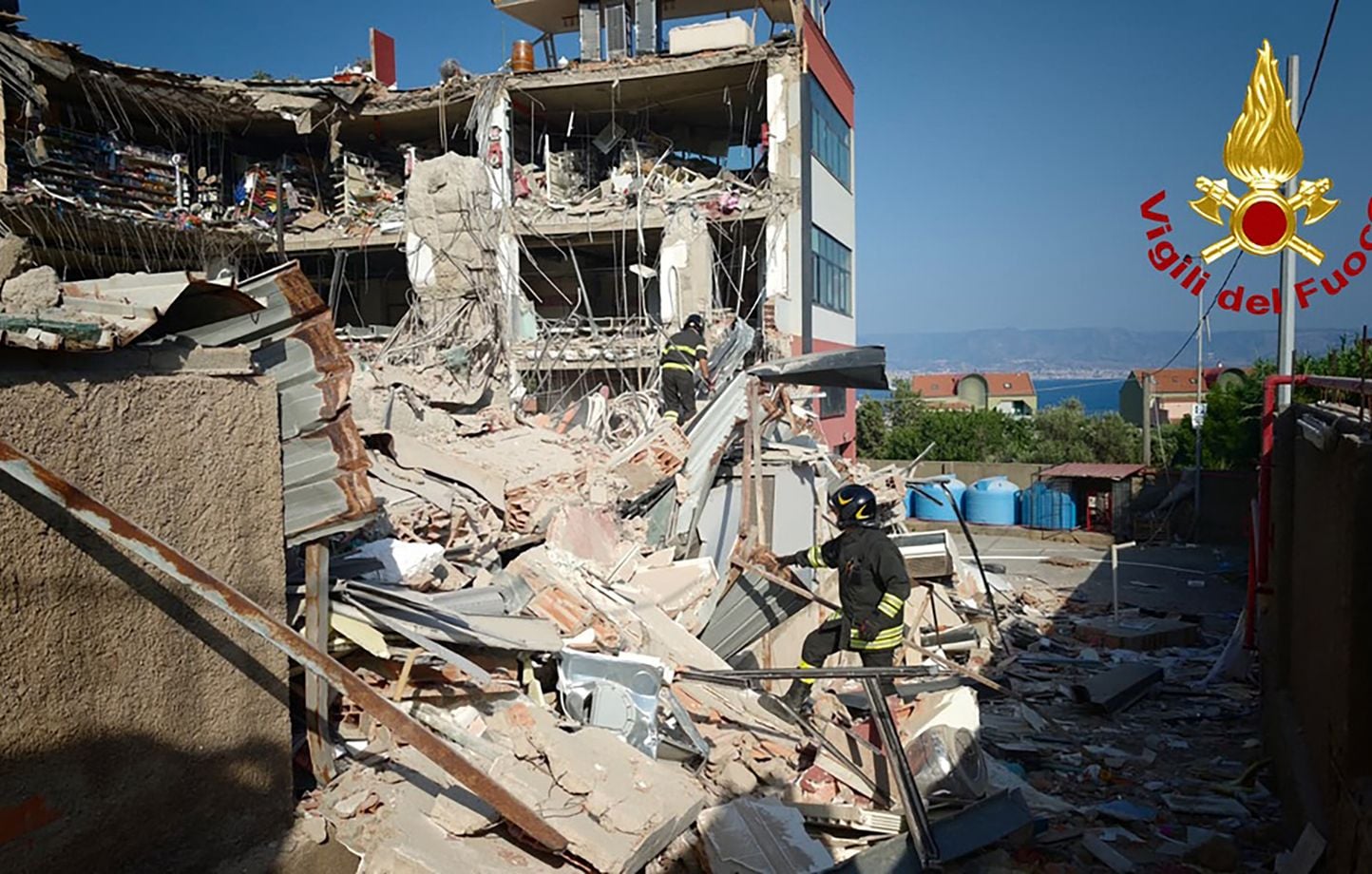 Sicile : Sept disparus suite à l'effondrement d'un immeuble en Italie