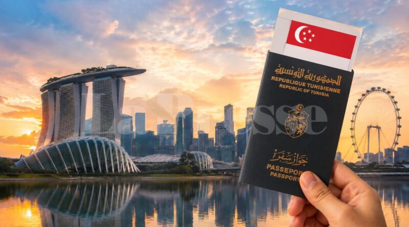 Singapour facilite l'entrée de 44 pays africains, mais pas pour les Tunisiens.