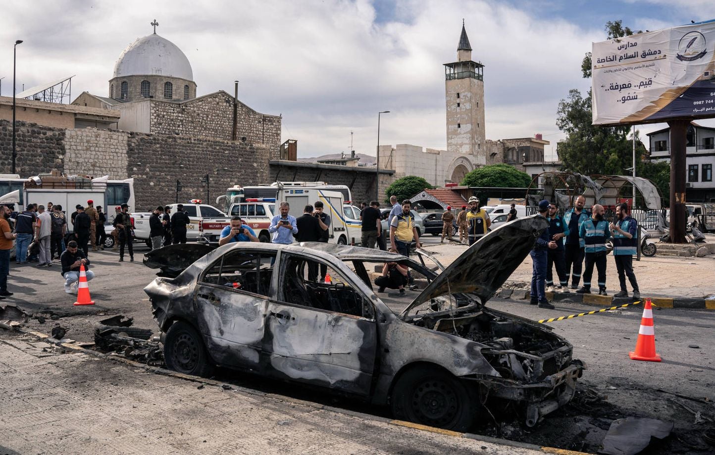 Syrie : Attentat près de l'hôtel de Macron, un mort et 36 blessés