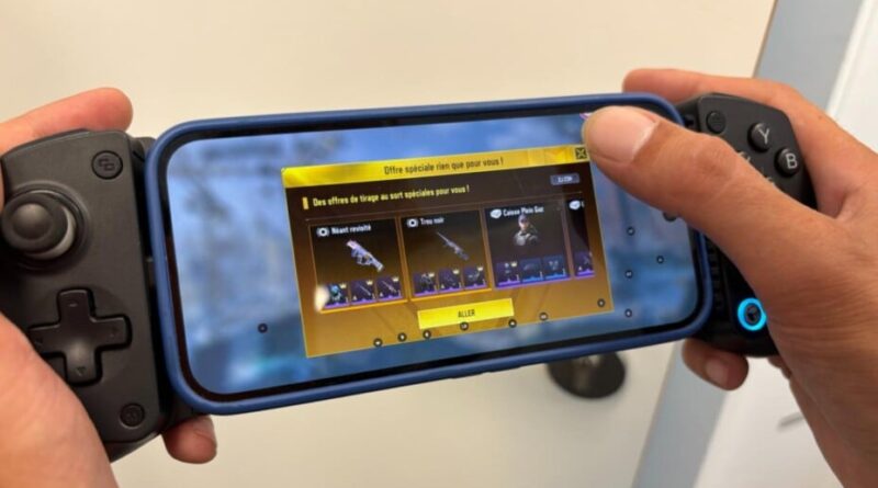 Test de manette pour smartphones à 30 € : 10 € de plus, mieux.