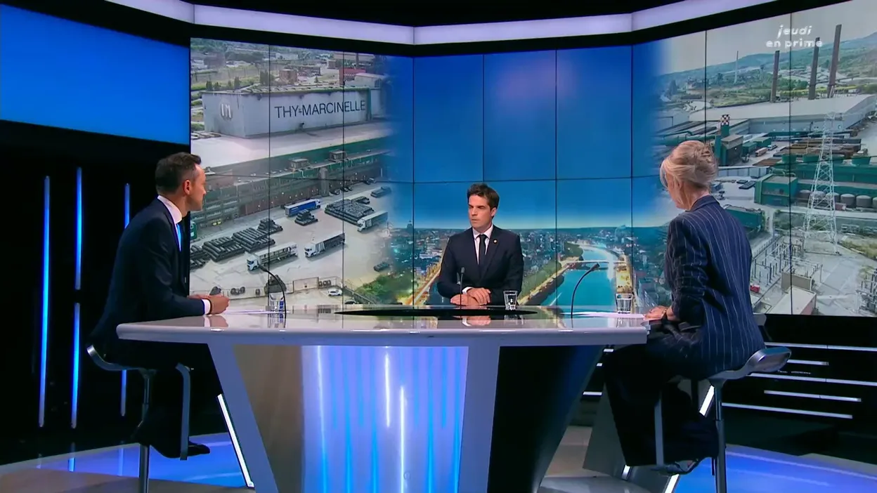 Thomas Dermine (PS) alerte sur la vague de chaleur.