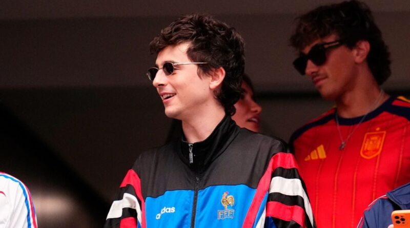 Timothée Chalamet a perdu ses moyens le 14 juillet, pas à cause du match.