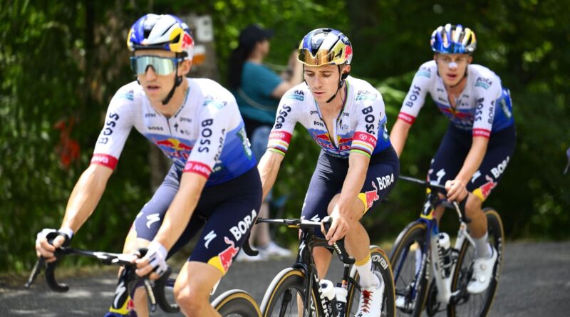 Tour de France 2026 : contrôle nocturne de l’équipe Red Bull-Bora-hansgrohe de Remco Evenepoel