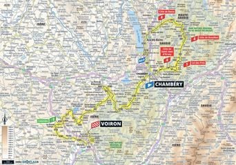 Tour de France 2026 : Heure de passage de la caravane étape 17, Chambéry- Voiron.