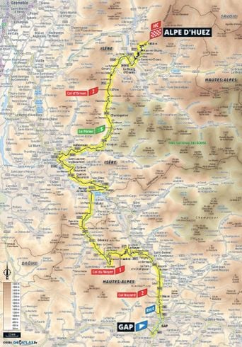 Tour de France 2026 : Profil et parcours de la 19e étape vendredi