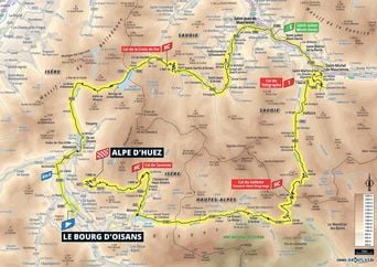 Tour de France 2026 : Profil et parcours de la 20e étape samedi