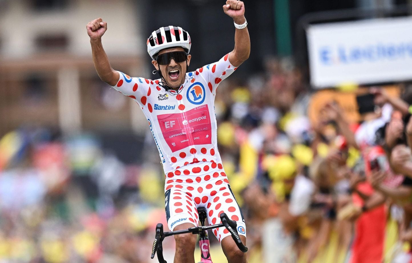 Tour de France : Carapaz tire parti des chutes de Kuss, Del Toro assomme Seixas, revivez la 20e étape.