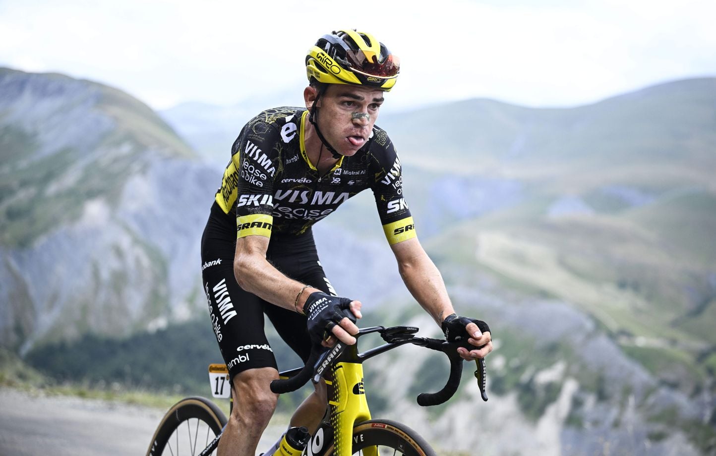 Tour de France : Kuss, tombé deux fois en une minute, s'excuse pour sa famille