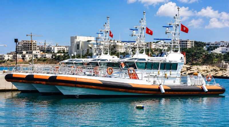 Trois navires SAR de 20 mètres livrés à la Tunisie.
