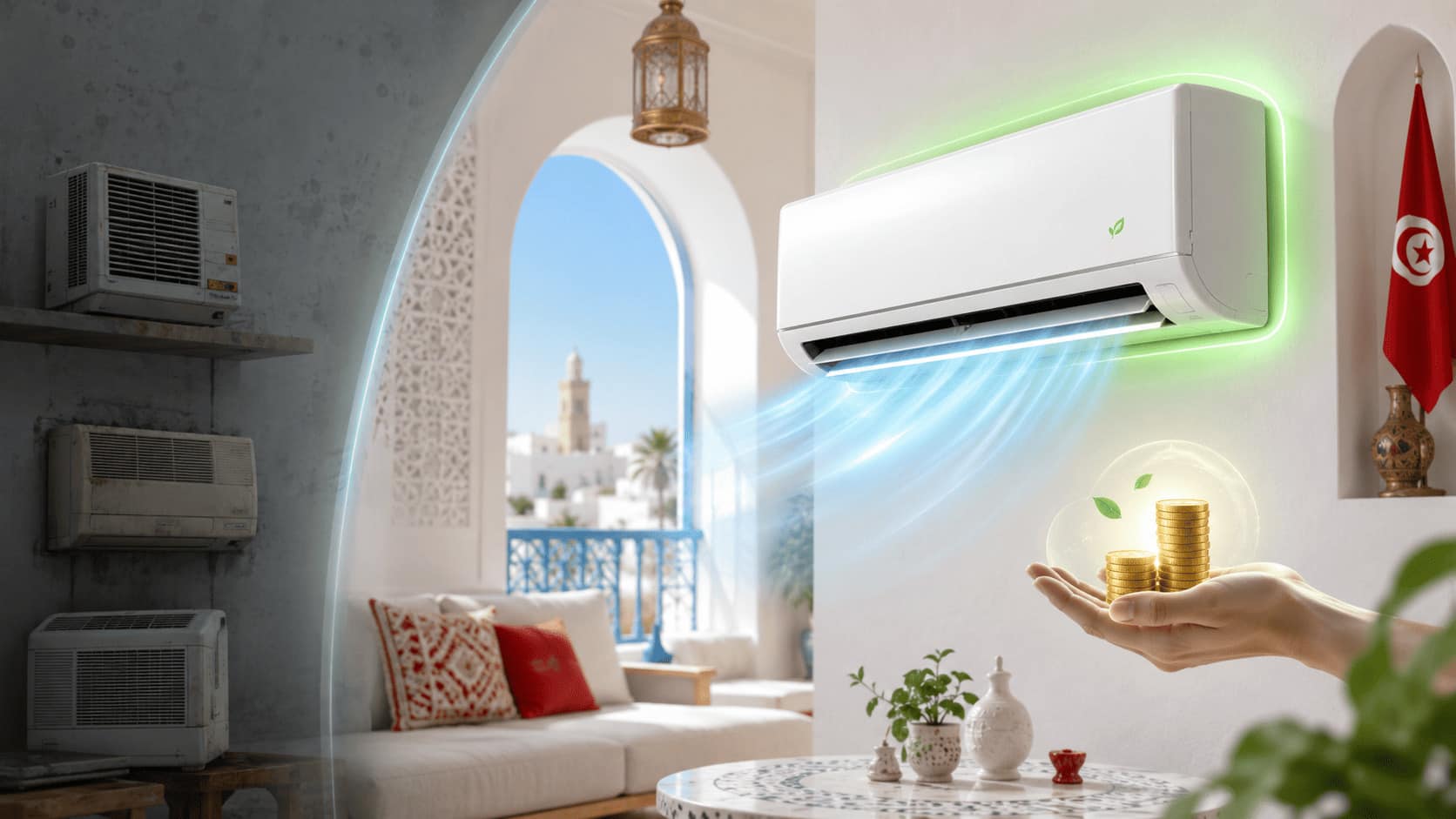 Tunisie : climatiseurs de classe 1 au prix de classe 3 grâce à une subvention