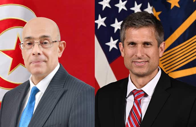 Tunisie-Etats-Unis : entretien entre Sehili et Zimmerman sur la coopération militaire