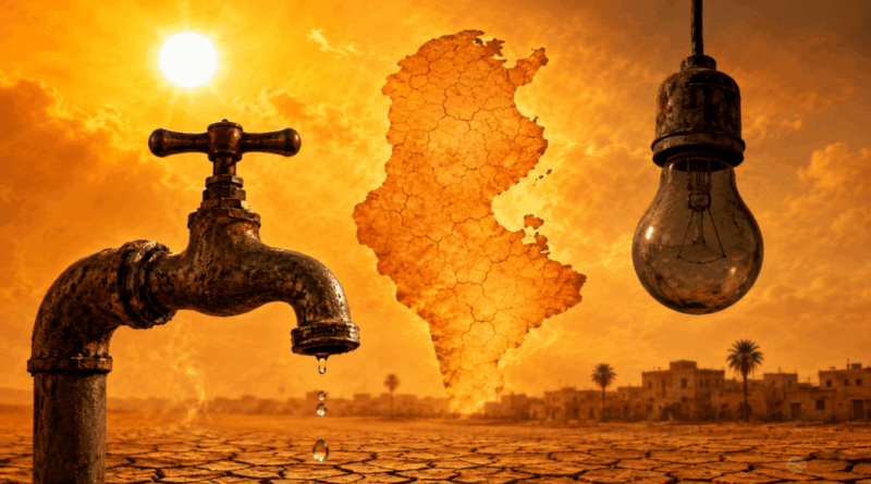 Tunisie : région ne disposant pas d'eau ni d'électricité pendant la canicule