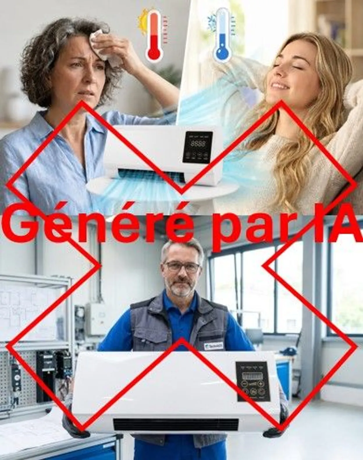 Un climatiseur mobile à 138 euros : attention à l'arnaque sans tuyau.