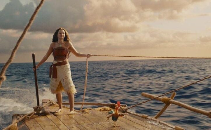 Un poulet et un demi-dieu ne laissent pas de place à Vaiana.