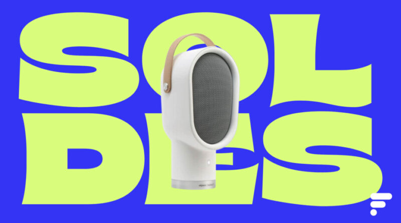 Une enceinte connectée rétrofuturiste à presque 90 % de réduction