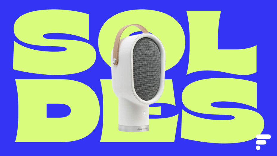 Une enceinte connectée rétrofuturiste à presque 90 % de réduction