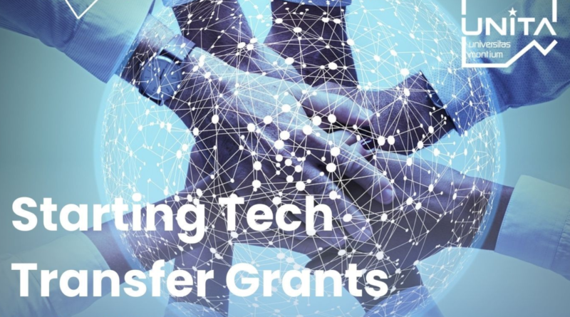 UNITA Starting Grants : pas de transfert technologique.