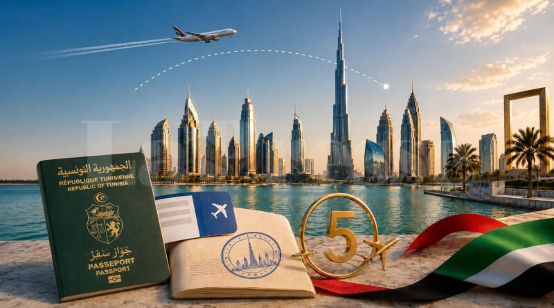 Visa touristique de 5 ans à Dubaï : les Tunisiens y ont-ils droit ?