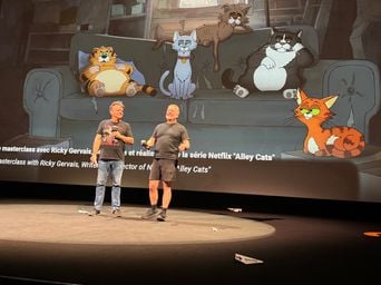 « Alley Cats » sur Netflix : Ricky Gervais ne dit rien aux chats