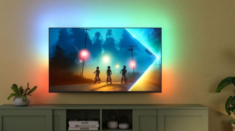 Ambilight : TV Philips 4K 55″ à 379 €, une rare accessibilité