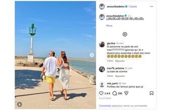Anouchka Delon et son avocat Frank Berton officialisent leur relation.
