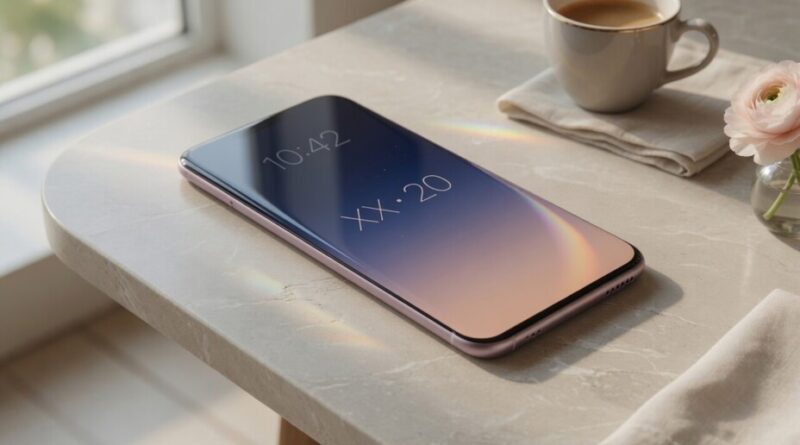 Apple n’a pas annulé son iPhone de 2027 au design en verre.