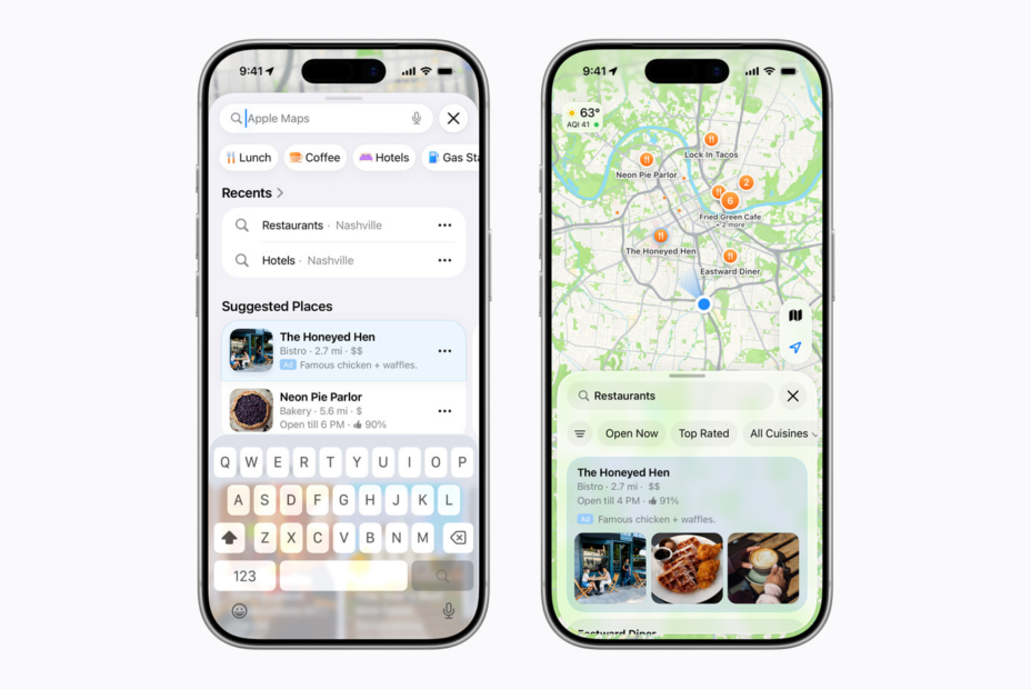 Apple Plans diffuse de la publicité : impact sur vos recherches