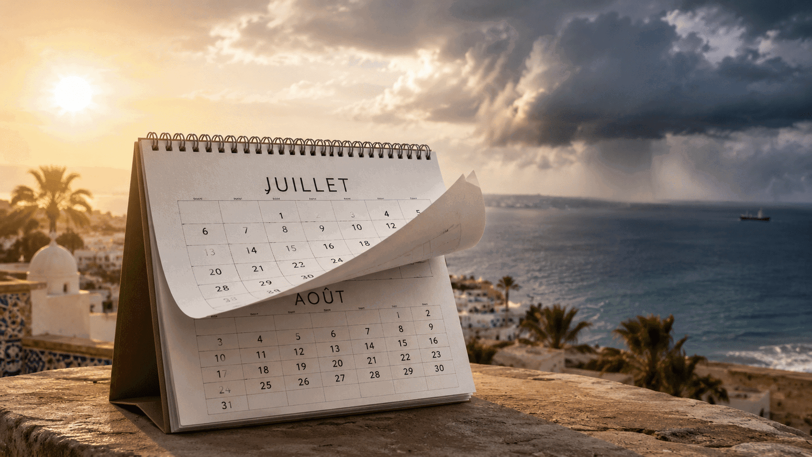 Après la chaleur de juillet, quel temps pour août 2023 en Tunisie ?