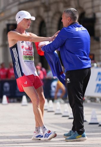 Aurélien Quinion héroïque sur le marathon marche aux Championnats d’Europe d’athlétisme