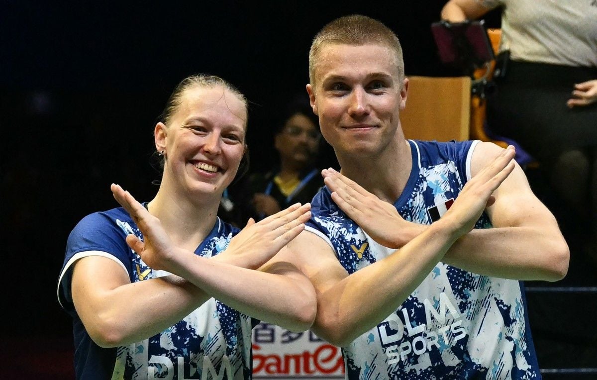 Badminton : Thom Gicquel et Delphine Delrue champions du monde en double mixte, première pour la France