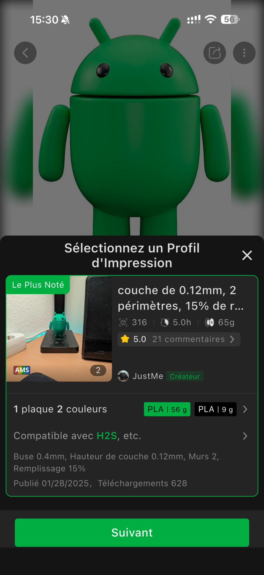 Bambu Lab P1S : excellente imprimante 3D avec AMS 2 Pro à moins de 550 €