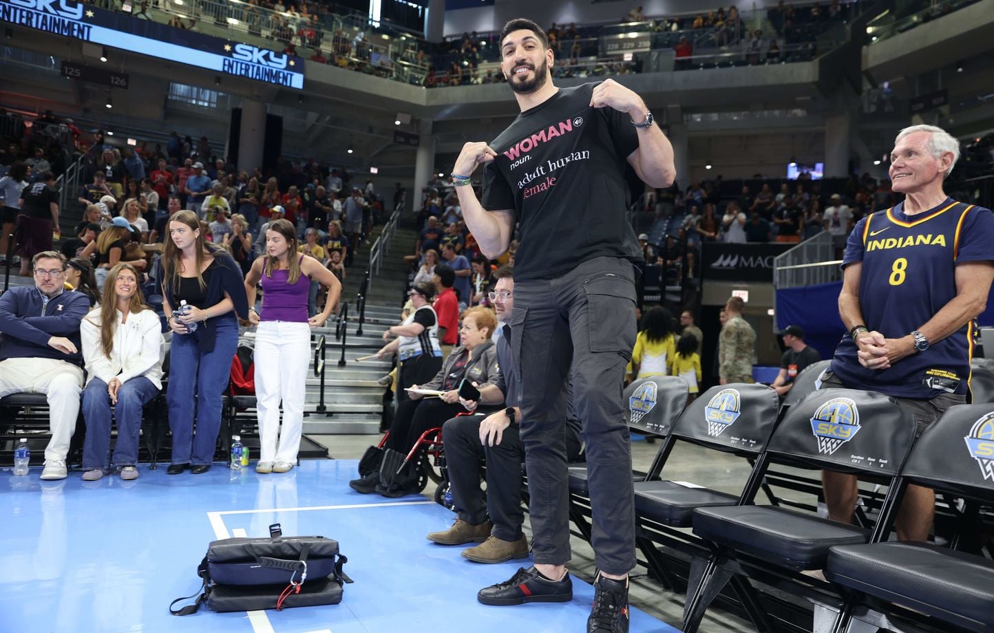 Basket : Enes Kanter, ancien joueur NBA, viré d'un match de WNBA après provocations transphobes