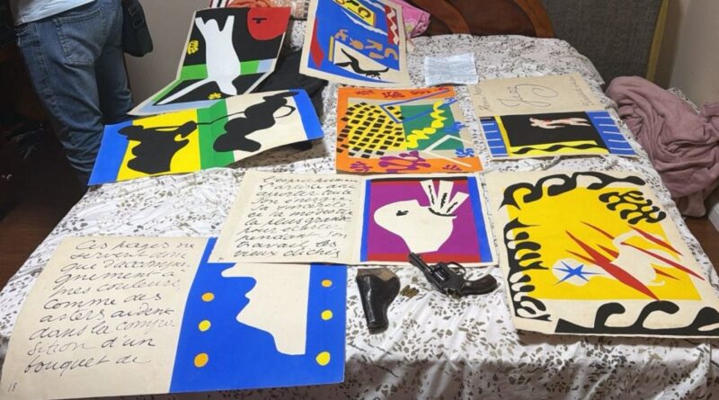 Brésil : Arrestation et saisie suite au vol de 8 peintures de Matisse à 200.000 dollars