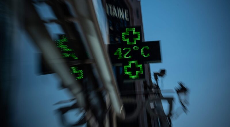 Canicule : Prévisions des températures à 40 degrés ou plus ce jeudi en France.