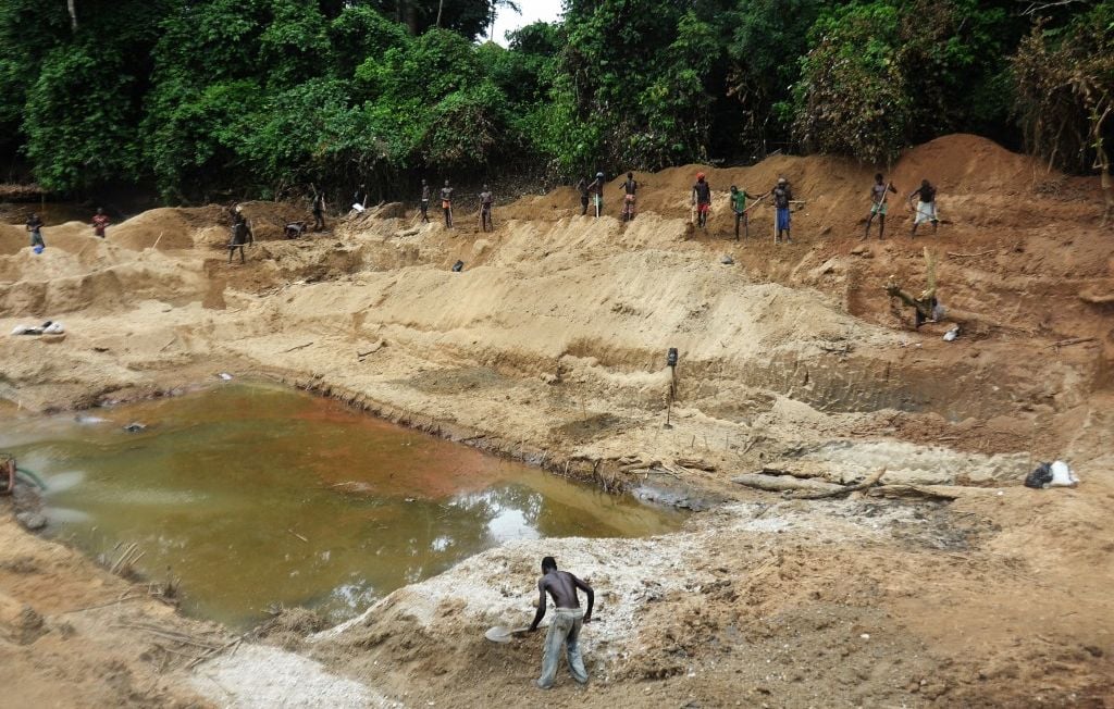 Centrafrique : Effondrement d’une mine d’or fait au moins 100 morts