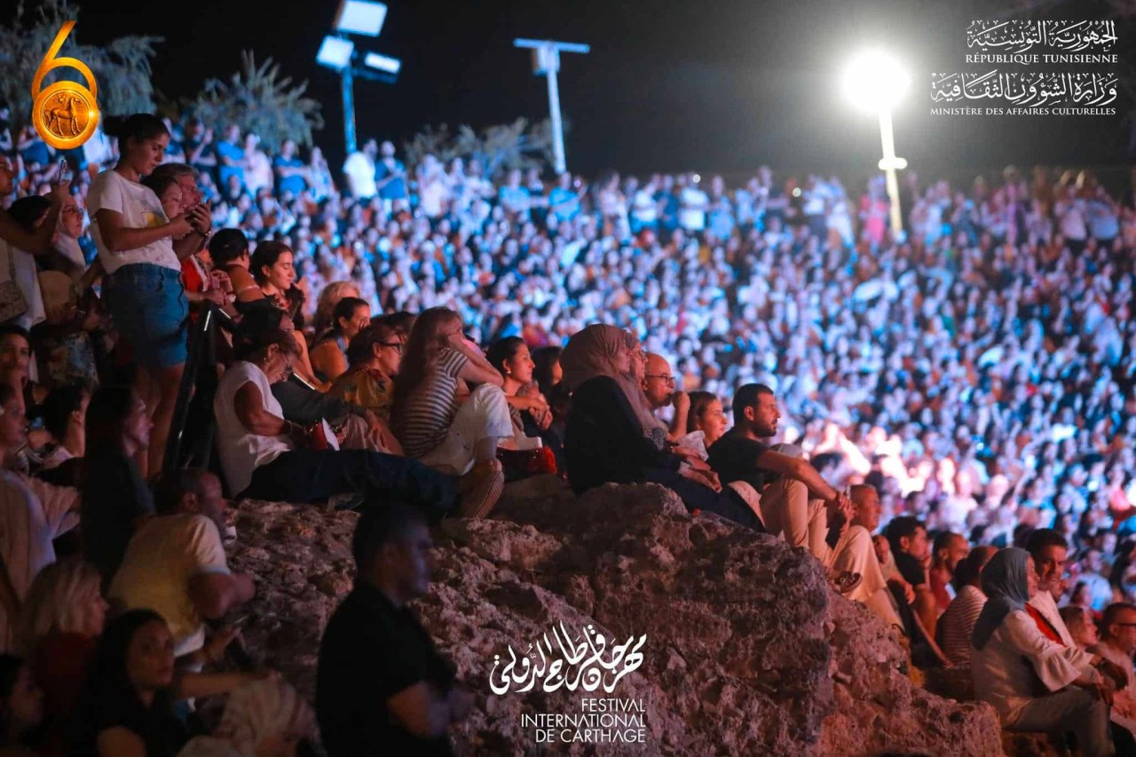 Clôture du 60e festival de Carthage : Majda Roumi triomphe.