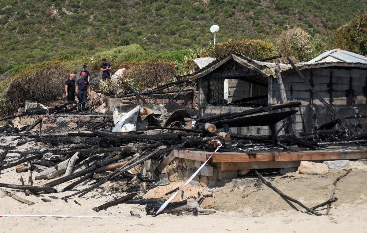 Corse : Deux blessés dans un nouvel incendie de paillote