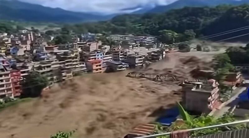Crue de boue au Népal : 270 morts confirmés