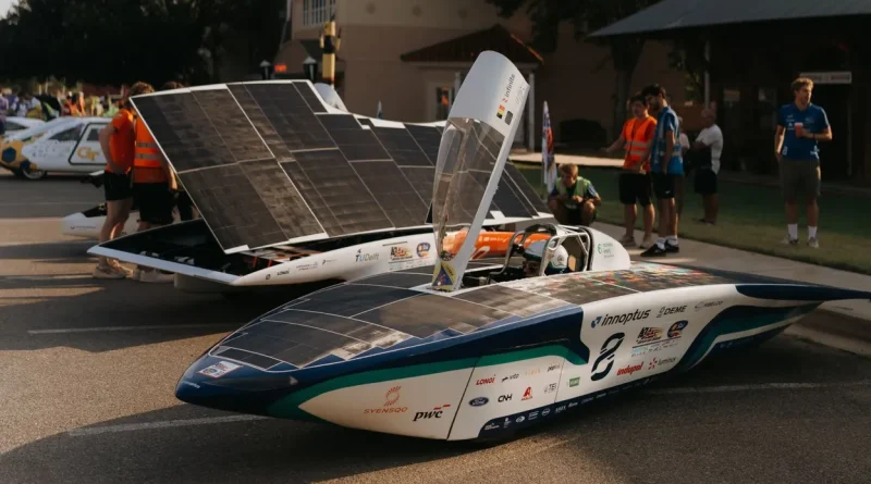 Des étudiants belges gagnent une course américaine de plus de 4000 kilomètres en voiture solaire.