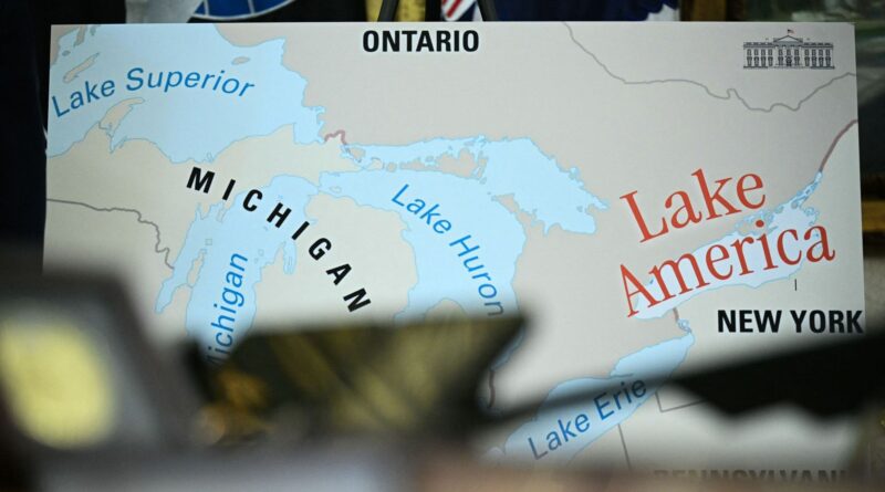 Donald Trump décrète le changement de nom du lac Ontario en lac America