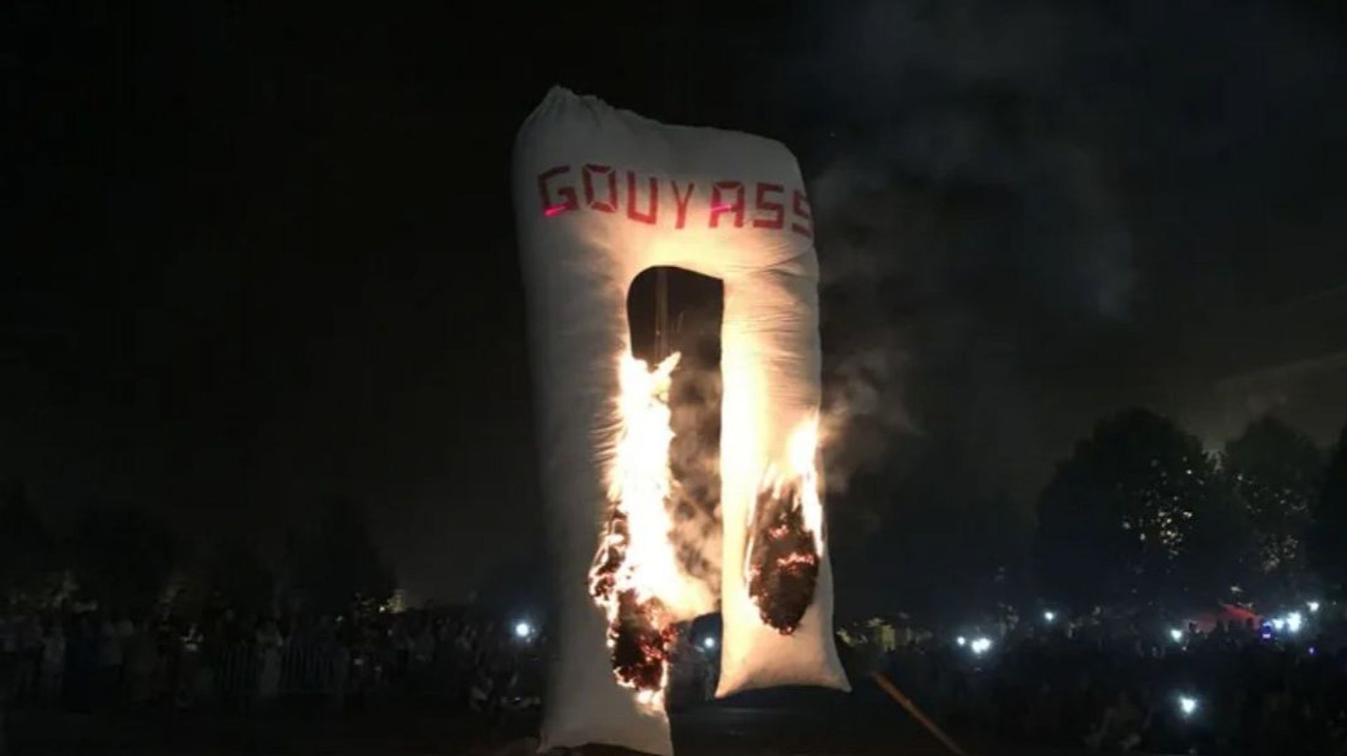 Ducasse d’Ath : pas de feu ce vendredi, brûlage des marronnes adapté à la sécheresse