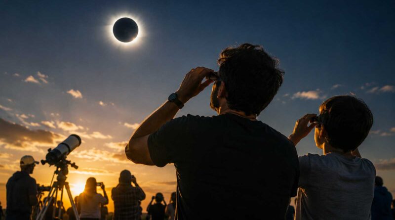 Éclipse totale du soleil : Attention au danger du « coup de soleil » oculaire