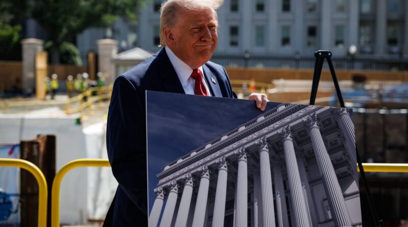 Etats-Unis : La Cour suprême valide la construction de la salle de bal, Trump « reconnaissant »