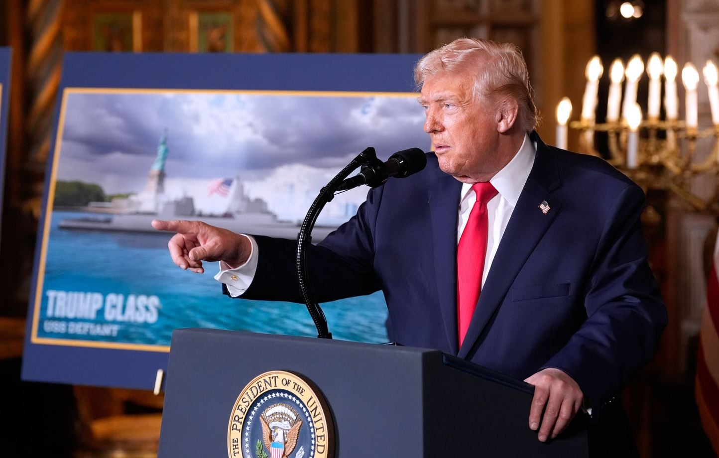 Etats-Unis : Les nouveaux navires de guerre nommés Trump coûteraient 275 milliards de dollars