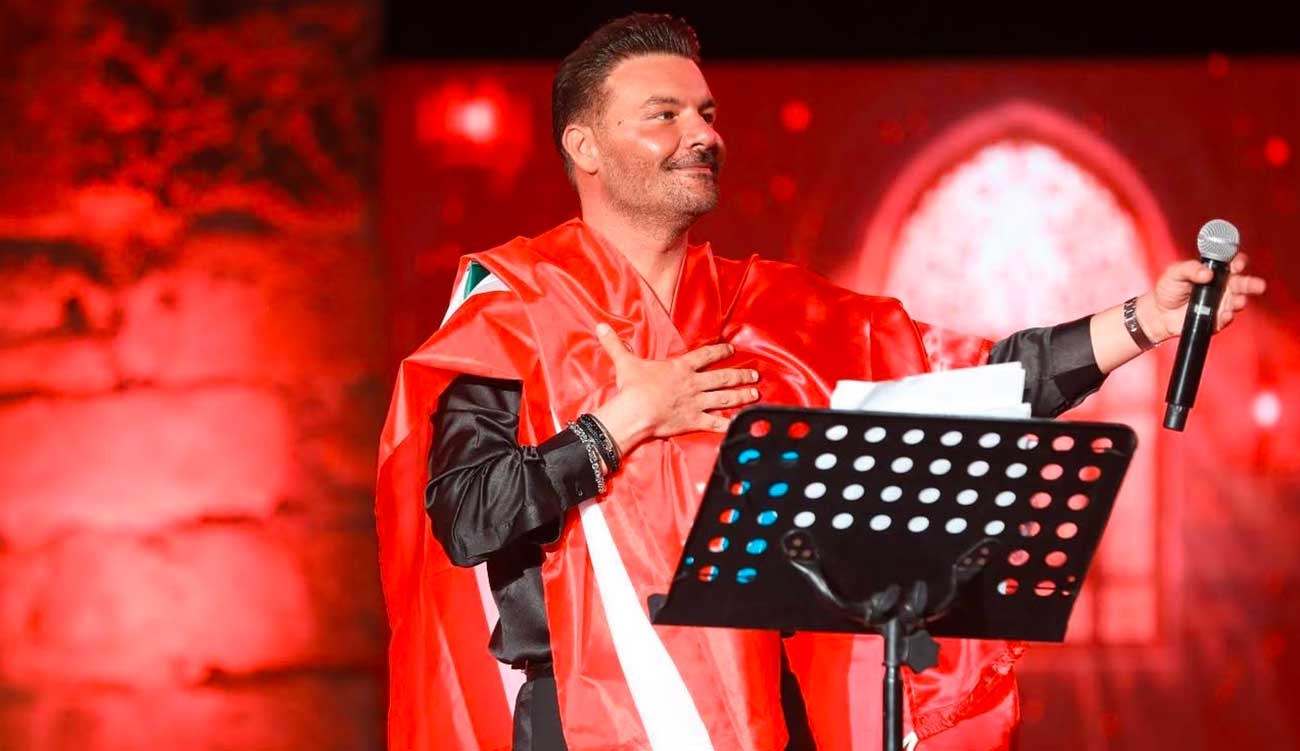 Festival international de Carthage : Rayan, chanteur libanais, allie musique et solidarité.