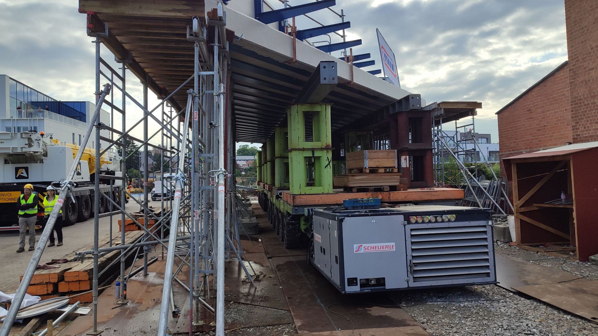Fleurus : un nouveau pont ferroviaire sur la ligne Charleroi - Ottignies