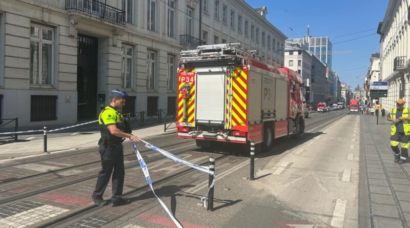 Fuite de gaz à Bruxelles : un pompier tué, trois blessés près de la gare Centrale